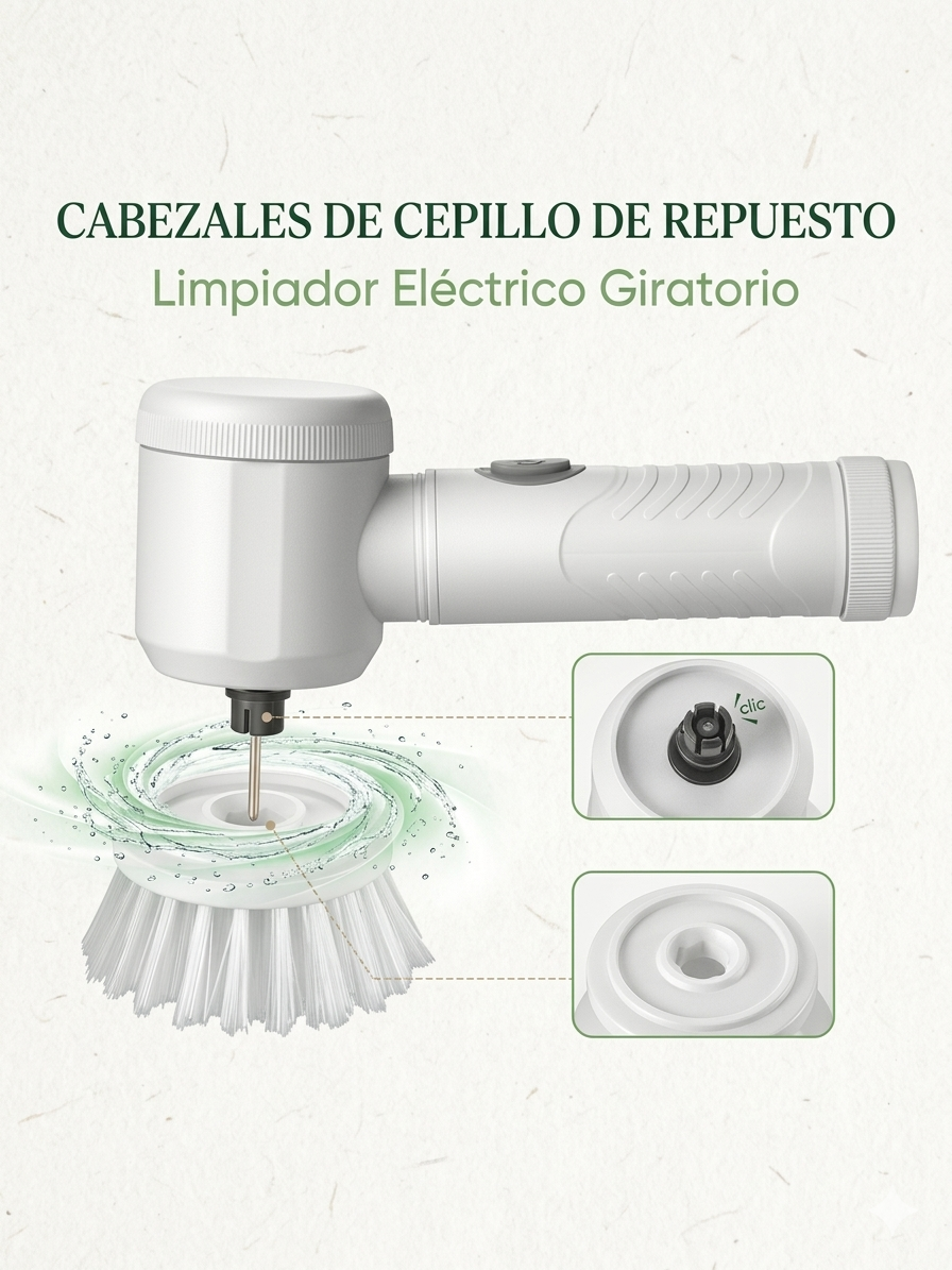 Cepillo electrico 5 funciones en 1