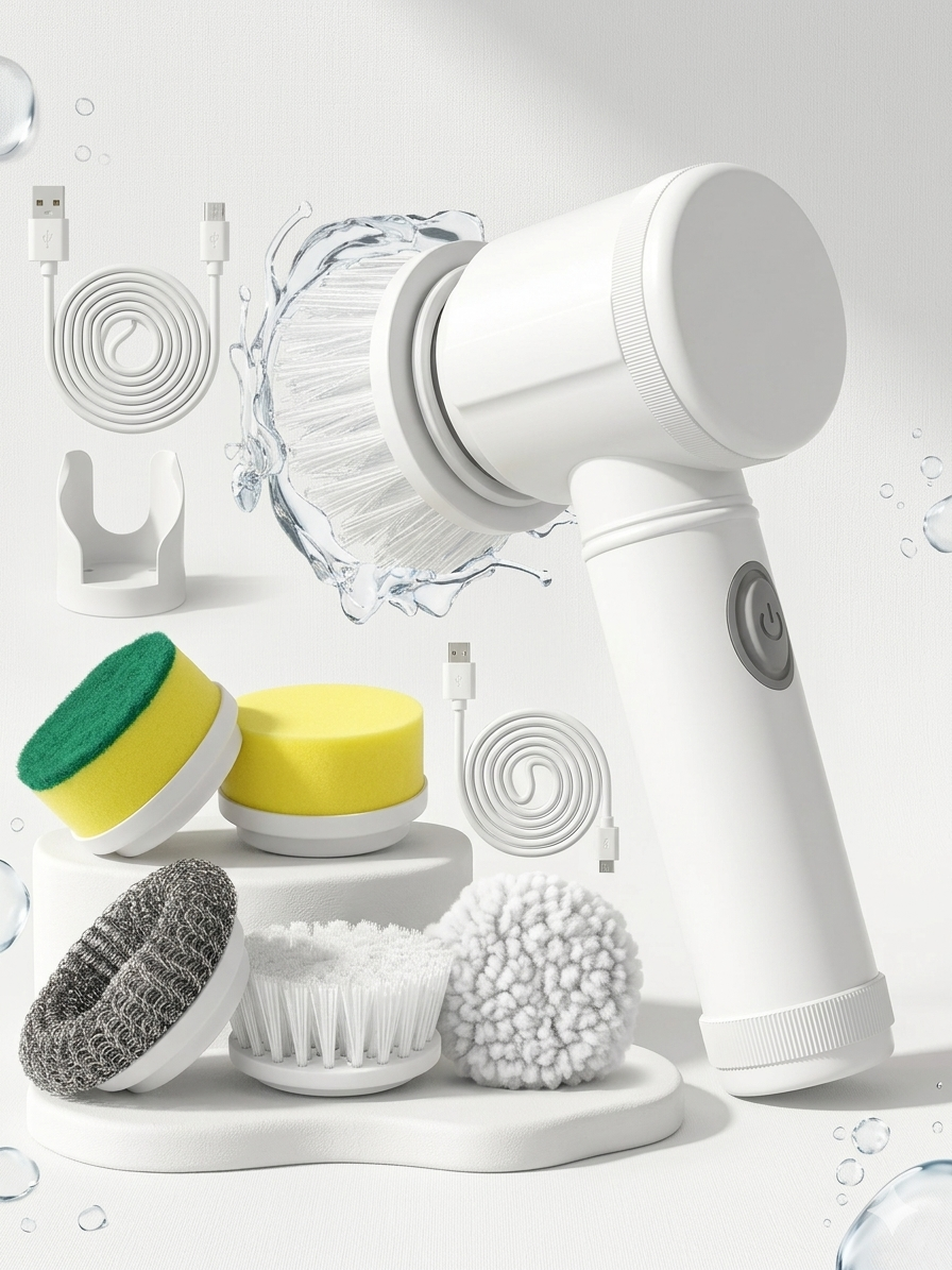 Cepillo electrico 5 funciones en 1