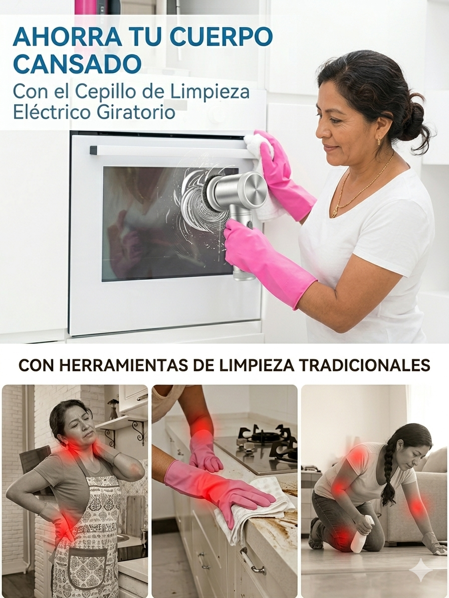 Cepillo electrico 5 funciones en 1