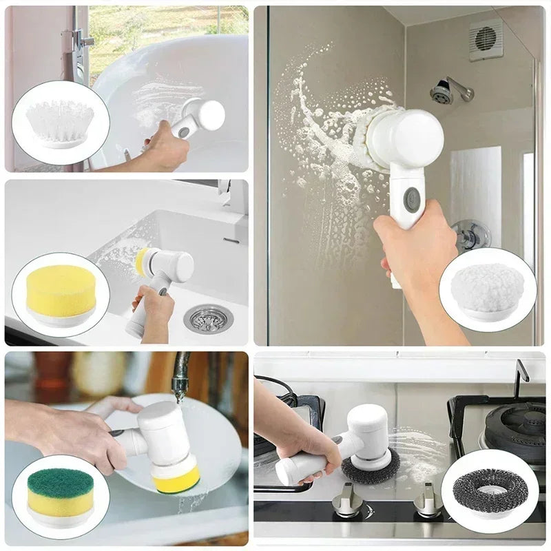 Cepillo electrico 5 funciones en 1